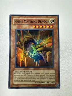 Yugioh | Prime Material Dragon | LP PTDN-EN087 Phantom Darkness Super Rare - Image 1