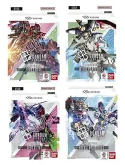 IN-HAND SHIPS NOW!! GUNDAM CARD GAME: Starter Deck Bundle ST01 ST02 ST03 ST04 - Image 2