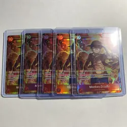 5 Monkey.D.Luffy (Treasure Booster Set) ST10-006 One Piece Promotion Cards Foil - Image 3