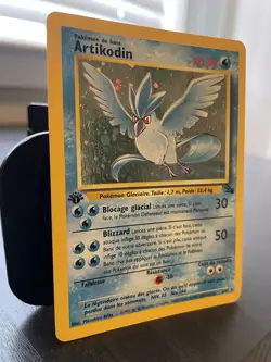 Artikodin Pokemon French Holo 1st Edition Card 2/62 Fossil Set - Image 2