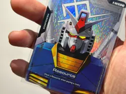 Mobile Gundam Suit Card Game Foil Resource R-002 C+ NM Alt Art Newtype Rising - Image 1