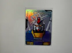 Mobile Gundam Suit Card Game Foil Resource R-002 C+ NM Alt Art Newtype Rising - Image 2