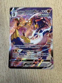 Pokemon TCG Rapid Strike Urshifu VMAX Holo Secret Rare Card TG21/TG30 - Image 1