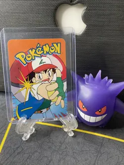 NM+ Vaporeon #134 2000 Pokemon official Vending Prism Holo sticker card - Image 2