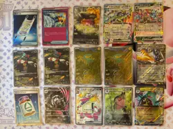 Lot of 15 Japanese Pokemon Cards - Mega Dream EX, Mega Brave, AR, SSR, SR, etc.. - Image 1