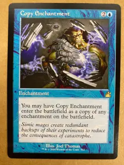 MTG 1x RETRO Copy Enchantment # 312 Ravnica Remastered Magic the Gathering x1 NM - Image 1