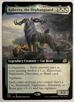 Kaheera The Orphanguard Extended Art Ikoria MTG Pack Fresh Unplayed - Image 1