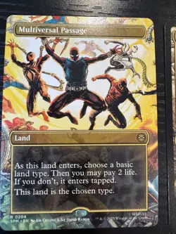 Spiderman Magic The Gathering Multiverse Passage Lot Border less, Foil, Regular - Image 2