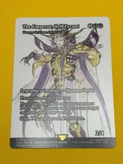 The Emperor, Hell Tyrant - Yawgmoth, Thran Physician (Showcase) Regular - Image 1