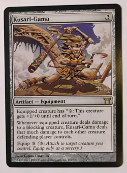 Kusari-Gama MTG, Champions of Kamigawa, Rare, LP - Image 1