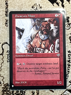 Dwarven Miner - The List Reprints - - #Lightly Played Magic the Gathering - Image 1