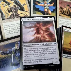 Anafenza White ***SOLDIERS*** Tribal Level 1 Beginner Commander Deck MTG - Image 1