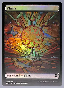 Plains - Showcase - Foil - 277 - Dominaria United (DMU) MTG - Image 1