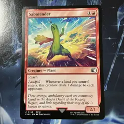 Sabotender 0153 Common Final Fantasy Magic: The Gathering MTG NP Regular - Image 1