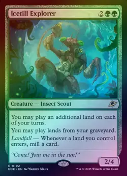(FOIL) Icetill Explorer (192) - Edge of Eternities (EOE) - Magic the Gathering - Image 1