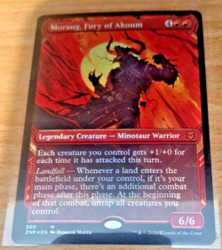 1x Moraug, Fury of Akoum Showcase Foil (Zendikar Rising) - Image 1