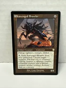 MTG - Scavenged Brawler (Retro) - The Brothers' War - X1 - Image 1