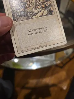 MTG Magic the Gathering Wrath Of God Revised - Image 5