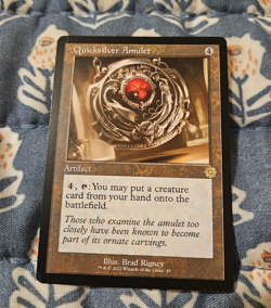 Quicksilver Amulet - 45 Brothers War: Retro Frame Artifacts - MTG Magic - Image 1