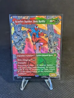 Scarlet Spider, Ben Reilly (Borderless) Marvel's Spider-Man Foil - Image 1