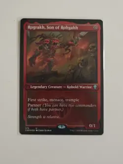 Rograkh, Son of Rohgahh (Foil Etched) Commander Legends Foil - Image 1