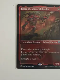 Rograkh, Son of Rohgahh (Foil Etched) Commander Legends Foil - Image 3