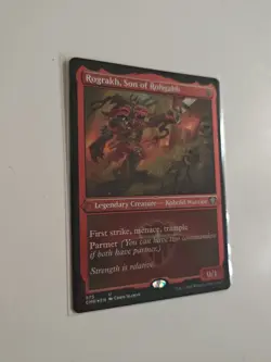 Rograkh, Son of Rohgahh (Foil Etched) Commander Legends Foil - Image 4