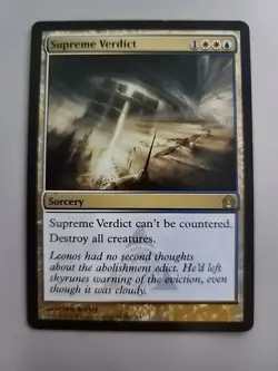 MTG Supreme Verdict Return to Ravnica Regular Rare - Image 1