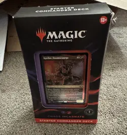 Magic The Gathering Starter Commander Deck Chaos Incarnate New - Image 1