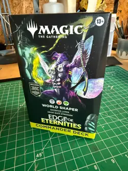 Magic the Gathering Edge of Eternities Commander Deck World Shaper - Image 1