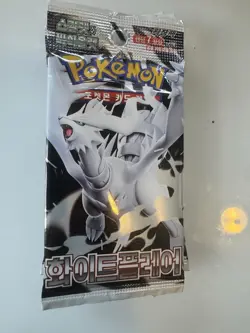1x KOR White Flare Booster Pack SV11W Pokemon Factory SEALED - Image 1