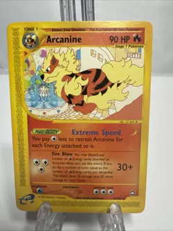 Pokemon Card - Arcanine Aquapolis 2/147 Non Holo MP - Image 1
