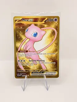 Pokemon TCG Mew ex 205/165 Sv: Scarlet & Violet 151 Hyper Rare Holo - Image 1