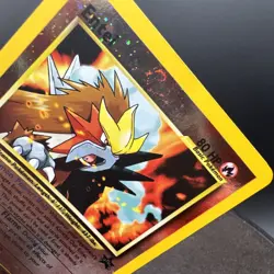 Entei #34 | Wizards Black Star Promos Holo WOTC Pokemon TCG Double SWIRL - Image 3
