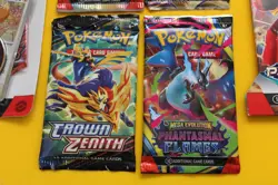 POKEMON COLLECTION OF SLEEVES AND PACKS- 6 ITEMS - Image 2