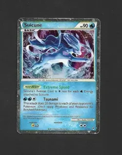 Pokemon TCG Suicune Shiny SL11 Call of Legends Holo Rare - Image 1