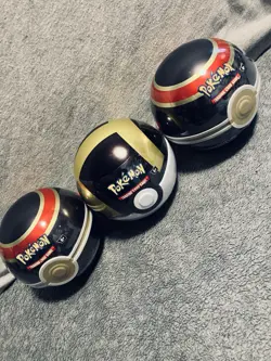 3 New Pokemon TCG Poke Ball Tins SEALED w/BOOSTER PACKS & Coin Inside ✅ It Out - Image 4