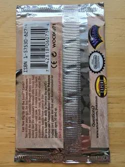 21.28g HEAVY Pokemon Fossil Booster Pack Zapdos Short Crimp - Factory Sealed/New - Image 3