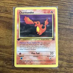 Pokemon TCG Charmander Team Rocket 1st Edition 50/82 LP/NM - Image 1