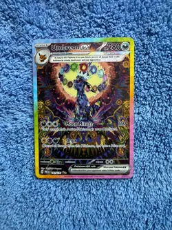 Pokemon Prismatic Evolutions, Umbreon EX #161 Special Illustration Rare (NM) - Image 1