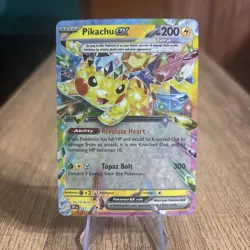 Pokemon TCG Pikachu EX 057/191 Surging Sparks Double Rare - Image 1