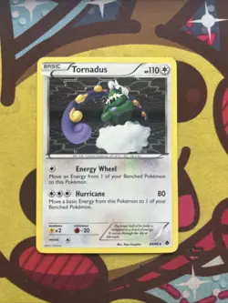 Pokemon Tornadus 89/98 - Holo - BW Emerging Powers - GLC - Excellent - Image 1