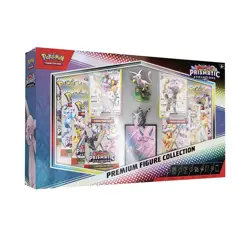 Pokemon TCG Scarlet and Violet Prismatic Evolutions Premium Figure Collection - Image 1