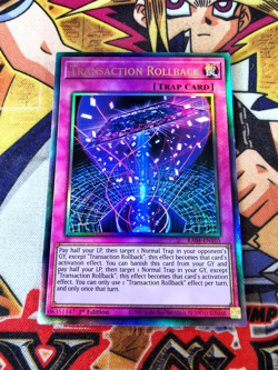 Transaction Rollback ra04-en105 (NEW) Ultimate Rare Yu-Gi-Oh! - Image 1