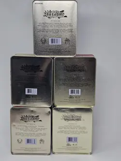 2018,2015,2014,2017 Mega Collectors Tin Empty Tins Lot Of 5 Yu-Gi-Oh - Image 2