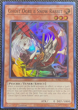 Yugioh! - Ghost Ogre & Snow Rabbit - RA02-EN009 - Ultra Rare - 1'st - NM/M - Image 1
