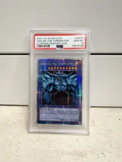 Yu-Gi-Oh Obelisk the Tormentor LC01-EN001 Quarter Century Rare PSA 10 No Error - Image 1