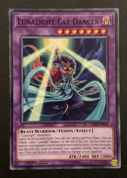 Lunalight Cat Dancer | LED4-EN052 | Common | 1st Edition | YuGiOh TCG - Image 1