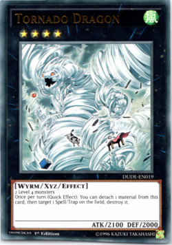 Tornado Dragon - DUDE-EN019 - Ultra Rare - 1st Edition Yugioh - Image 1