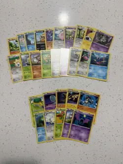 2013 Pokemon Black & White PLASMA STORM Set 30 Card Lot UNCOMMON COMMON - Image 1
